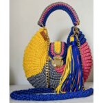 The Radiant Spiral Crochet Bag